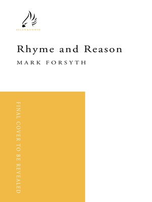 cover image of Rhyme and Reason